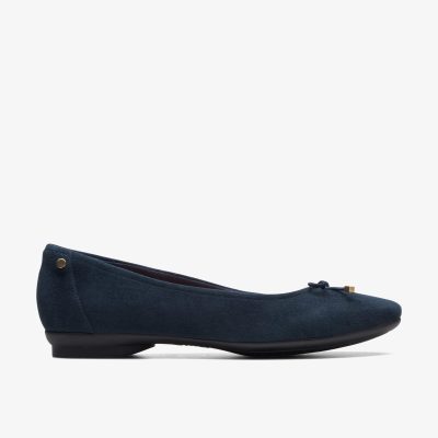 Candra Light Navy Suede