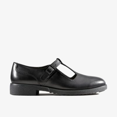 Griffin Town Black Leather