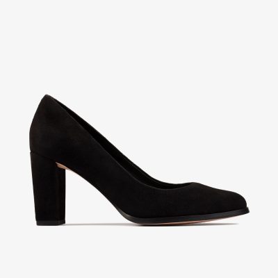 Kaylin Cara 2 Black Suede