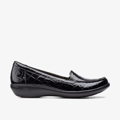 Ashland Jam Black Patent/Crocodile