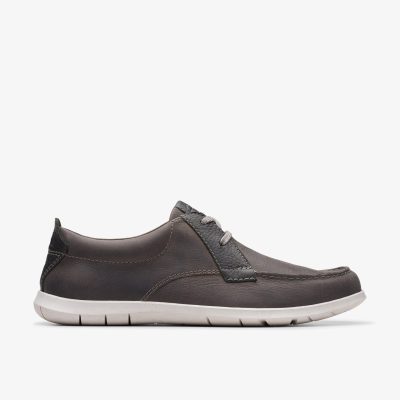 Flexway Lace Light Grey Leather